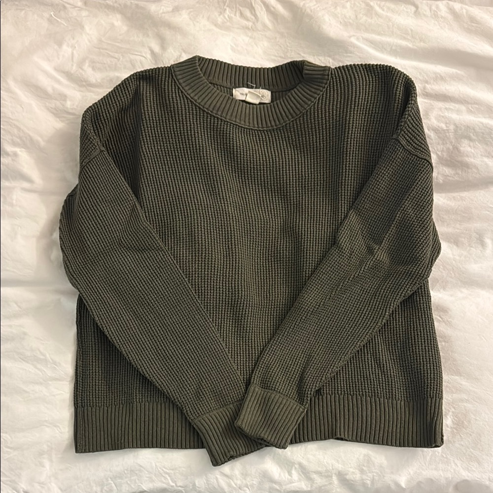 Olive Green Women's Sweater